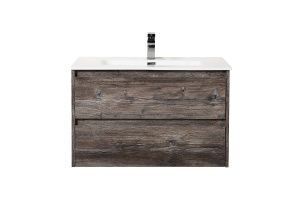 Комплект мебели BelBagno Kraft 100 темное дерево - 2