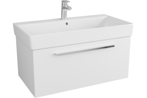 Тумба для комплекта Owl 1975 Ragnar 85 белая, 1 ящик, 1 внутренний