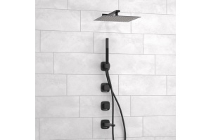 A9151.265.315.219.162.327.242.217 Встраиваемый комплект для ванны с верхней душевой насадкой, лейкой - 2