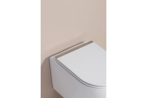 Унитаз подвесной Esbano Amapola белый, с сиденьем микролифт (ESUPAMAPNDPW) - 2