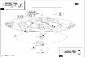 Накладной светильник Eglo ПРОМО Mestre 86712 - 2