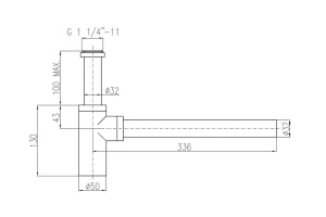 Сифон для раковины Rav Slezak белый - 2