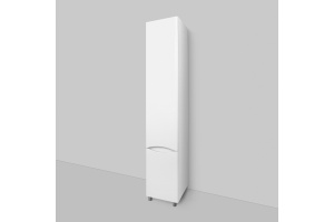 Шкаф-пенал AM.PM Like 35 L напольный, белый глянец