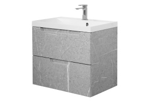 Тумба с раковиной BelBagno Vittoria 80 серый - 3