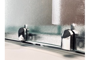 Душевой уголок Royal Bath HP 120х90 с поддоном профиль хром стекло матовое - 2