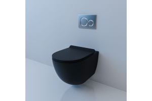 Унитаз подвесной Esbano Garcia черный матовый