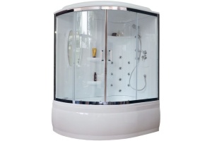 Душевой бокс Royal Bath ALP 150x100 R с гидромассажем стекло прозрачное