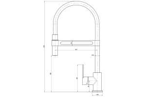 Смеситель Lemark Soul LM6006C для кухонной мойки - 2