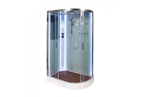 Душевая кабина Deto A 120х80 хром (A102LLEDKN) - 2