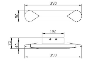 Накладной светильник Maytoni Motion MOD276WL-L8W3K - 3