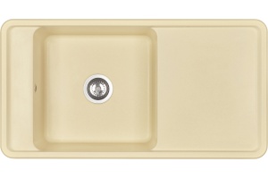 Мойка кухонная AQUATON Беллис 97 шампань