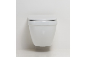 Унитаз подвесной BelBagno Cento-r BB509CH с сиденьем микролифт BB2031SC - 3