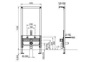 Инсталляция для биде Villeroy&Boch ViConnect - 2