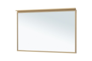 Зеркало Allen Brau Priority 120 с подсветкой латунь матовый