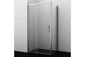Душевой уголок Wasserkraft Berkel 130x100 профиль хром стекло прозрачное