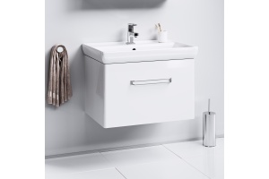 Тумба с раковиной Aqwella Neo 80 подвесная - 2