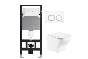 Комплект Weltwasser AMBERG 506 + ODENBACH 004 GL-WT + AMBERG RD-WT (10000006830)