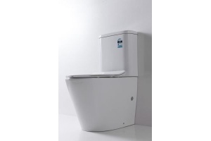 Унитаз-компакт Esbano Alagon с сиденьем микролифт, белый (ESUNALAGCW) - 2