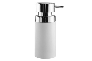 Дозатор для жидкого мыла WasserKraft Berkel белый - хром