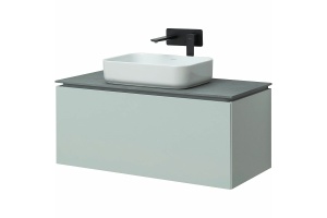 Тумба под раковину Allen Brau Infinity 100 светло - зеленый матовый - 3
