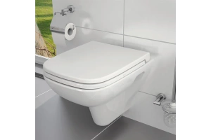 Комплект подвесного унитаза с инсталляцией VitrA S20 белый с сиденьем микролифт и кнопкой хром - 2