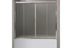 Шторка на ванну BelBagno Uno VF 2 150/145 C Cr