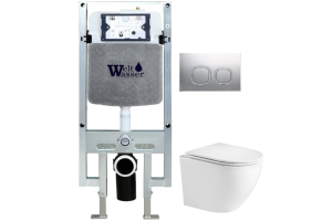 Комплект Weltwasser AMBERG 497 ST + MERZBACH 004 MT-WT + AMBERG RD-CR (10000006736)