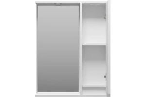 Зеркало Brevita Balaton 65 R, белое (BAL-04065-01-П) - 3