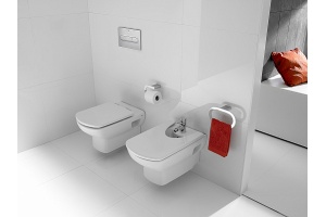 Комплект унитаза с инсталляцией Roca Dama Senso 893104680 с сиденьем Микролифт без клавиши смыва - 2