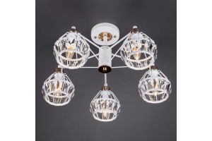 Люстра на штанге Eurosvet Lord 70075/5 белый - 2