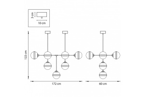 Подвесная люстра Lightstar Globo 813197 - 2