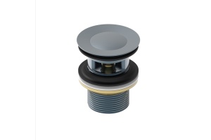 Выпуск для умывальника IDDIS Slide графит (SLIGM00i88)