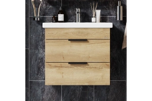 Тумба под раковину Onika Легран ФОСТЕР-60 дуб галифакс (106117) - 2