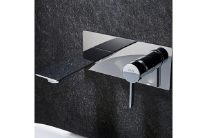 Смеситель для раковины встраиваемый Black&White Universell хром