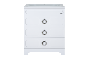 Тумба под раковину Misty Лейла 70 белая