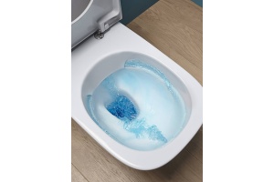 Комплект Система инсталляции для унитазов Geberit Duofix Delta 458.124.21.1 3 в 1 с кнопкой смыва + Чаша для унитаза подвесного Jacob Delafon Struktura - 2