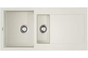 Мойка кухонная Omoikiri Sakaime Tetogranit/белый (4993895)