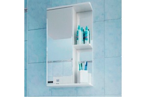 Зеркало-шкаф СанТа Ника 40 фацет L