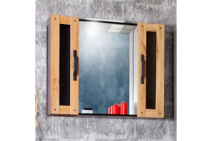 Зеркало-шкаф Бриклаер Лофт 85