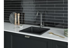 Смеситель для кухни STWORKI by Damixa HSTW07000 никель, однорычажный, с поворотным изливом, с аэратором, матовый - 2