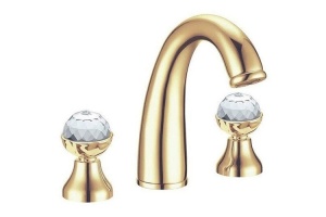 Смеситель для раковины Boheme Medici бронза с кристаллами Swarovski
