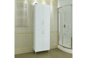 Шкаф-пенал Санта Дублин 60 белый - 2