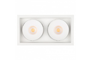 Встраиваемый светодиодный светильник Arlight CL-Simple-S148x80-2x9W Warm3000 026876 - 3