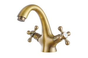 Смеситель Kaiser Carlson Style 44311-1 для раковины, бронза