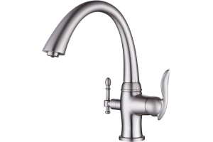 Смеситель Zorg Sanitary ZR 340 YF Satin для кухонной мойки