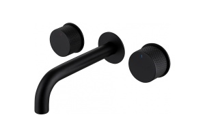 Смеситель для раковины Abber Wasser Kreis черный матовый