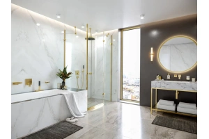 Стакан для зубных щеток Hansgrohe AddStoris полированное золото - 3