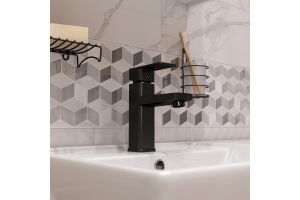 Смеситель для раковины DIWO Суздаль SU-01b черный матовый - 2