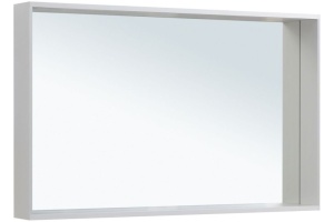 Зеркало Allen Brau Reality 120 с подсветкой серебро матовый - 3