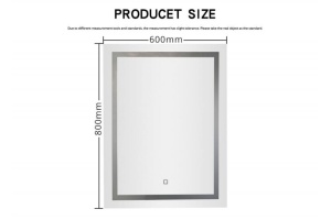 Зеркало с подсветкой Gappo G601 - 2